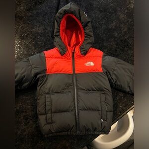 TNF winter puff coat